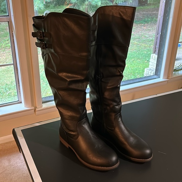 Journey collection Shoes - NEW Black Journee Collection Knee High XWC-Tori BOOTS Women’s Size 8.5 NIB